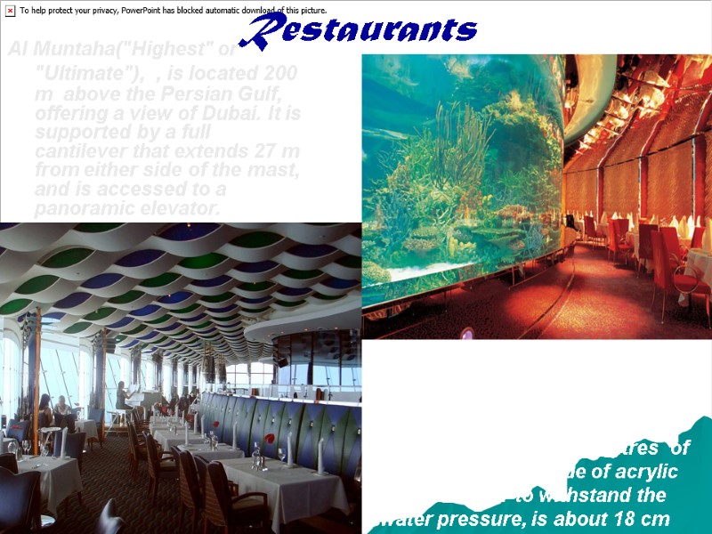 Restaurants Al Muntaha(